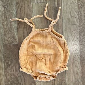 Apple Park Baby Girl Bubble Romper